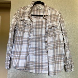 Hollister boyfriend fit Flannel